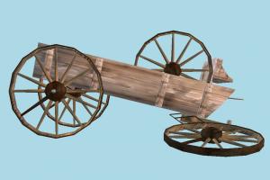 Old Wagon wheelbarrow, cart, barrow, wagon, carriage, vehicle